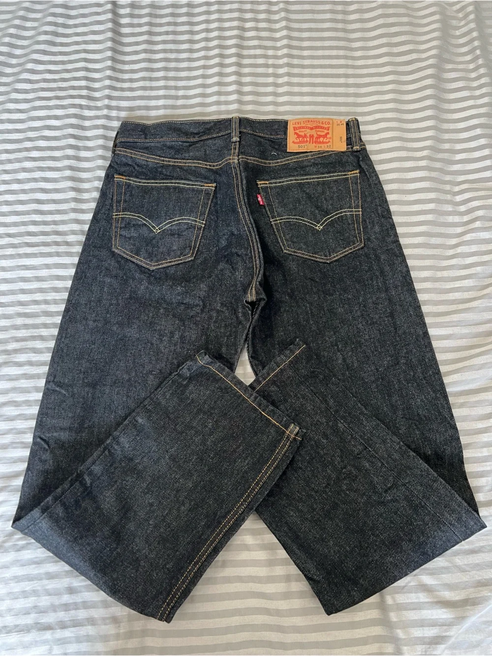 Levi's Men's Black Straight-Leg Jeans